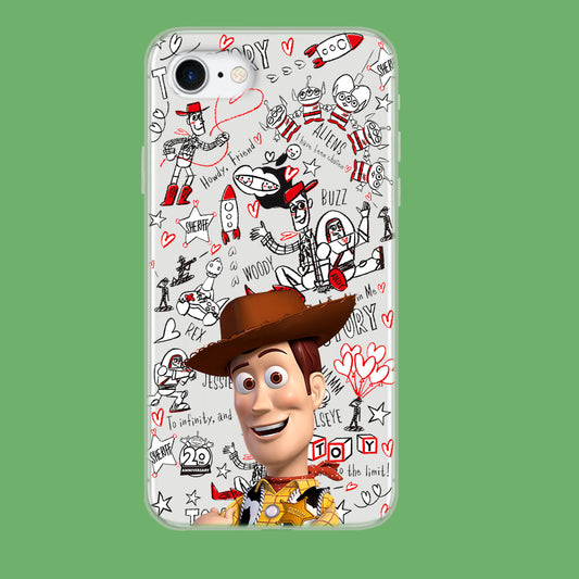 Toy Story Player Maker iPhone 8 Clear Case