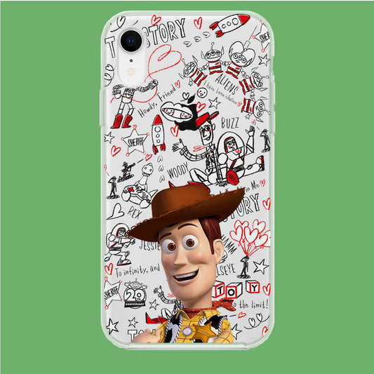 Toy Story Player Maker iPhone XR Clear Case