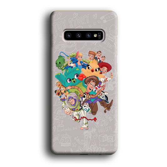 Toy Story Take a Picture Before Playing Samsung Galaxy S10 3D Case