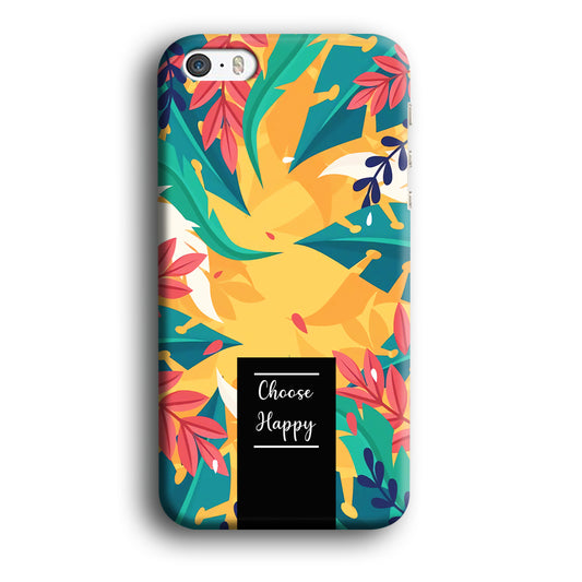 Tropical Colour Flower Shade iPhone 5 | 5s 3D Case