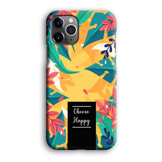 Tropical Colour Flower Shade iPhone 12 Pro 3D Case