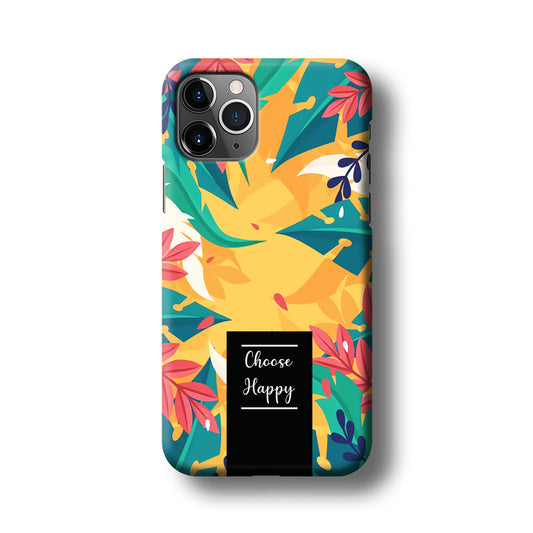 Tropical Colour Flower Shade iPhone 11 Pro 3D Case