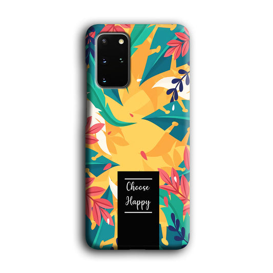 Tropical Colour Flower Shade Samsung Galaxy S20 Plus 3D Case
