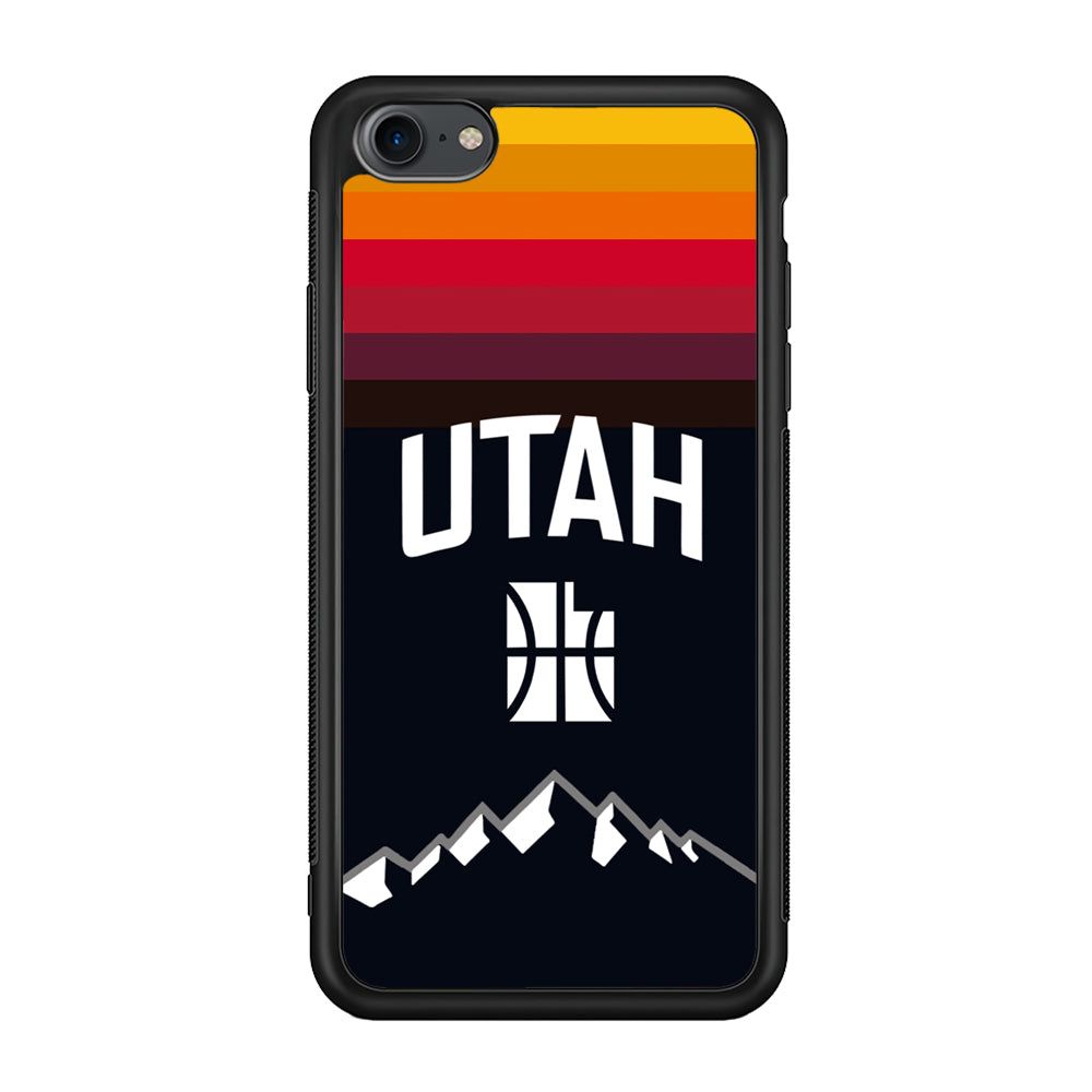 Utah Jazz Light Gradation iPhone 8 Case