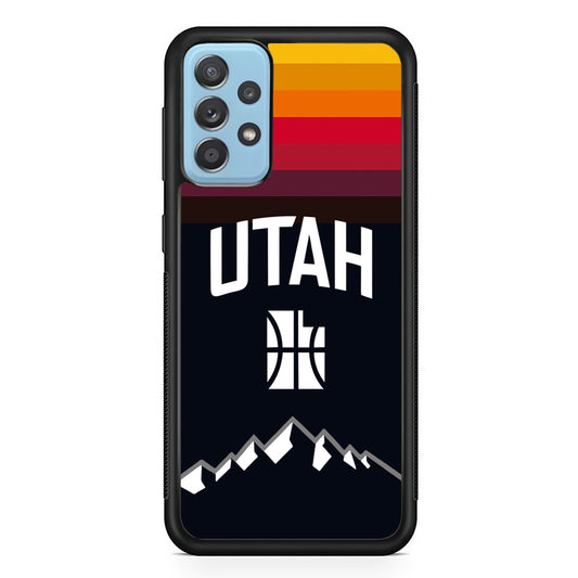 Utah Jazz Light Gradation Samsung Galaxy A72 Case