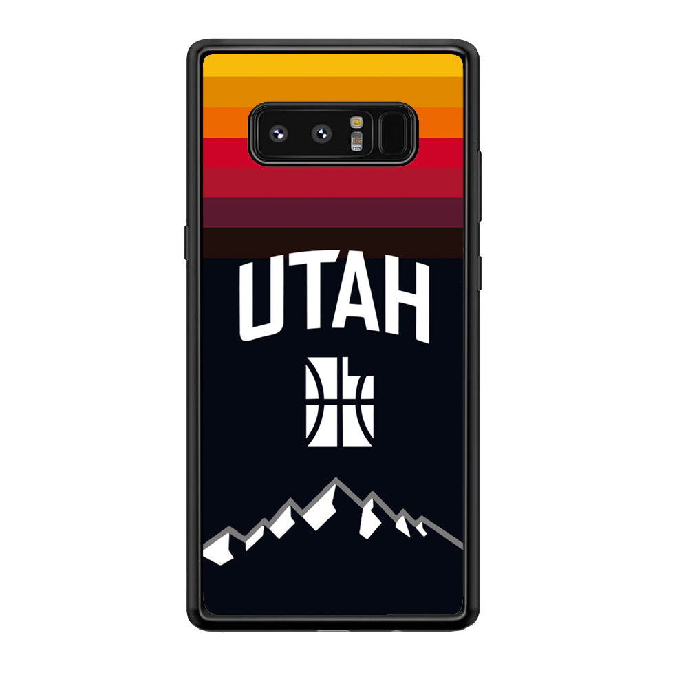 Utah Jazz Light Gradation Samsung Galaxy Note 8 Case