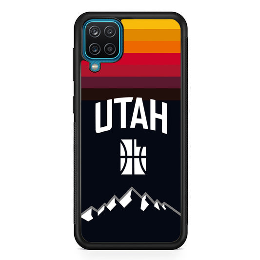 Utah Jazz Light Gradation Samsung Galaxy A12 Case