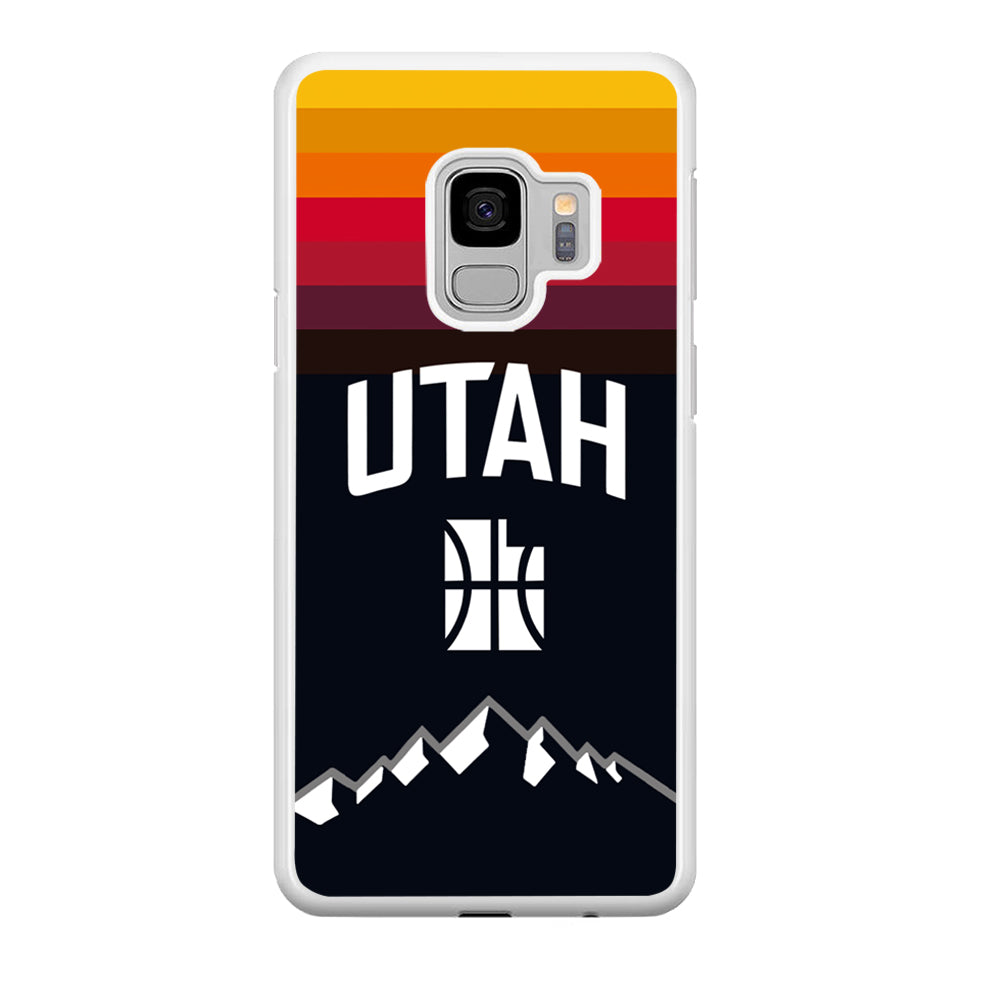 Utah Jazz Light Gradation Samsung Galaxy S9 Case