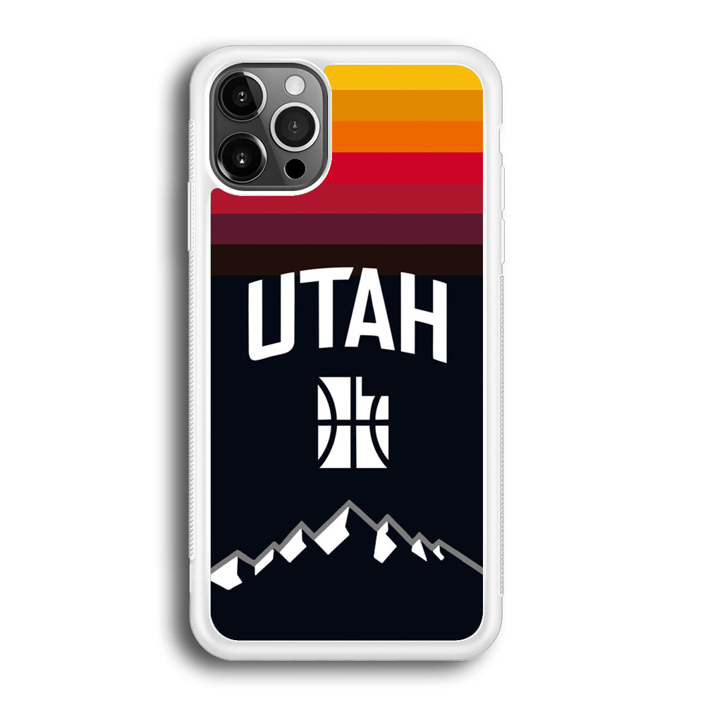 Utah Jazz Light Gradation iPhone 12 Pro Case