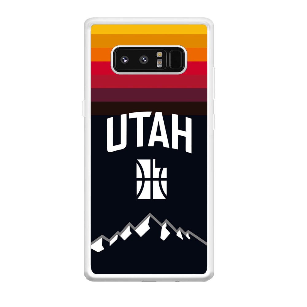 Utah Jazz Light Gradation Samsung Galaxy Note 8 Case