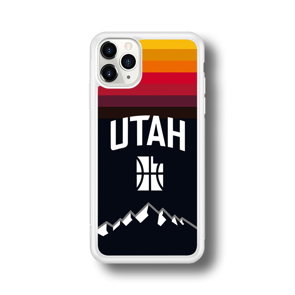 Utah Jazz Light Gradation iPhone 11 Pro Max Case