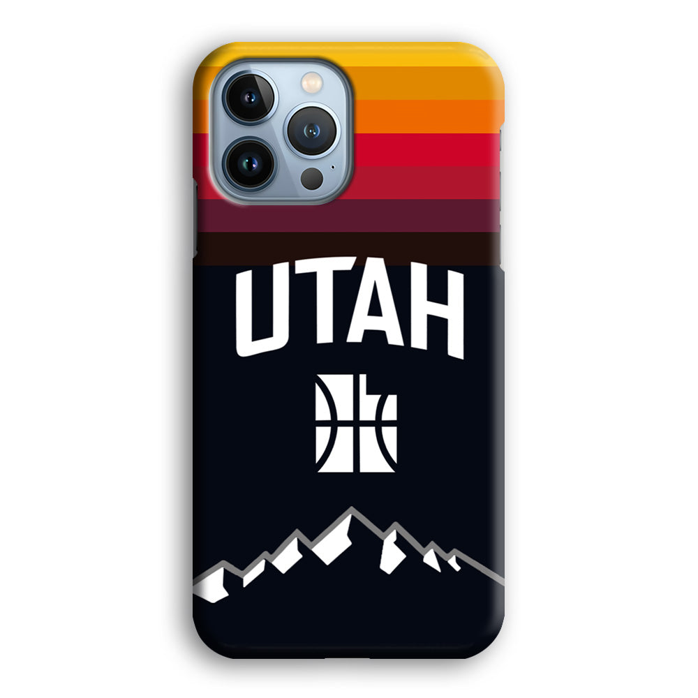 Utah Jazz Light Gradation iPhone 13 Pro Max Case