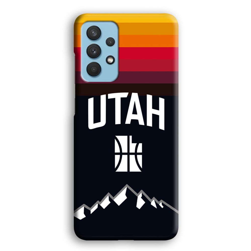 Utah Jazz Light Gradation Samsung Galaxy A32 Case