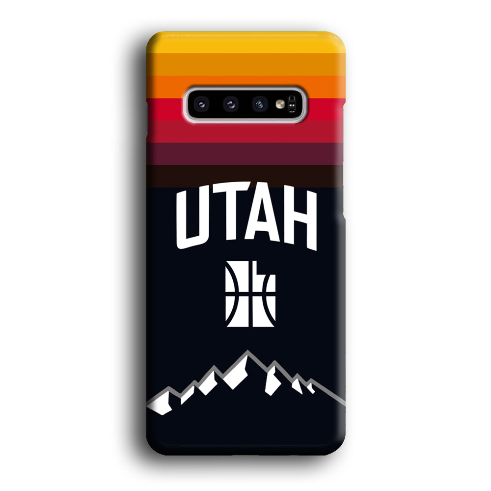 Utah Jazz Light Gradation Samsung Galaxy S10 Plus Case