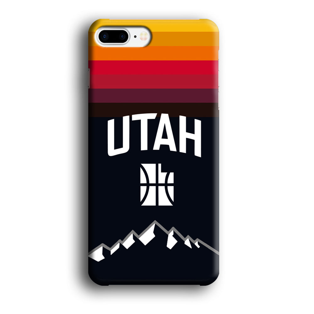 Utah Jazz Light Gradation iPhone 7 Plus Case