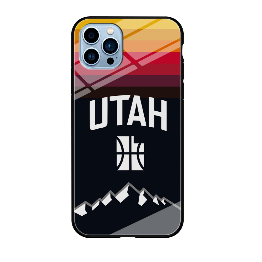 Utah Jazz Light Gradation iPhone 12 Pro Case