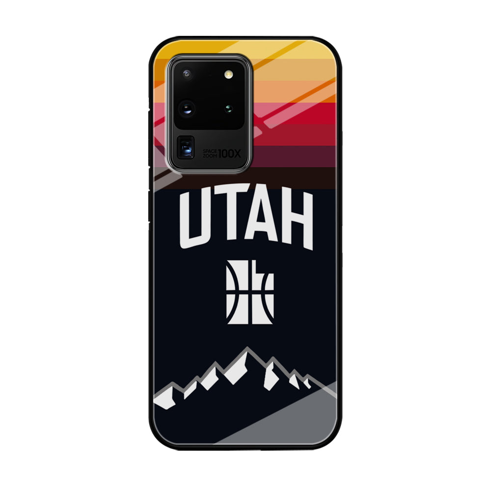 Utah Jazz Light Gradation Samsung Galaxy S20 Ultra Case