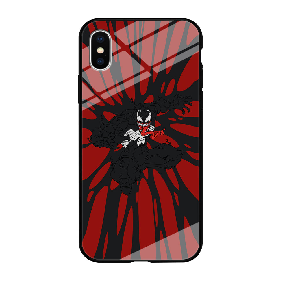 Venom The Nightmare Jump iPhone Xs Max Case