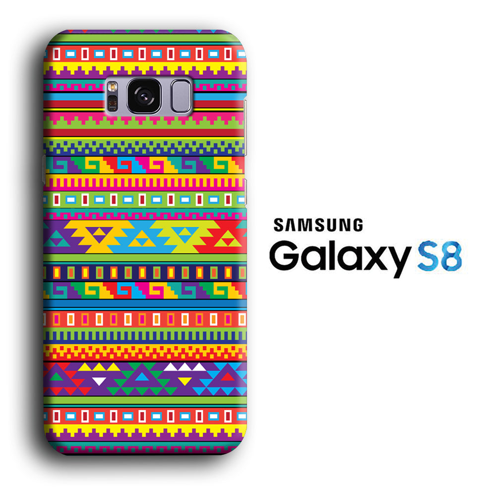 Vintage Pattern 003 Samsung Galaxy S8 3D Case