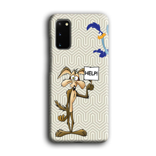Wile E. Coyote Need Help Samsung Galaxy S20 3D Case