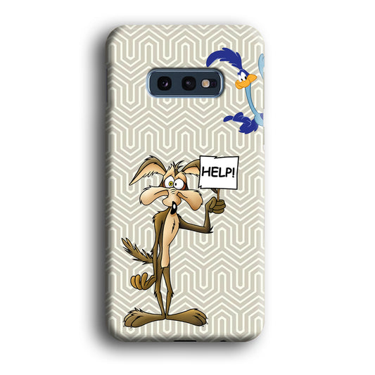 Wile E. Coyote Need Help Samsung Galaxy S10E 3D Case