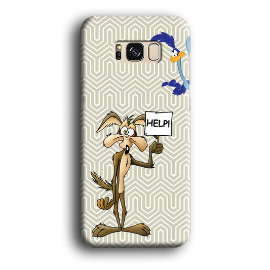 Wile E. Coyote Need Help Samsung Galaxy S8 3D Case