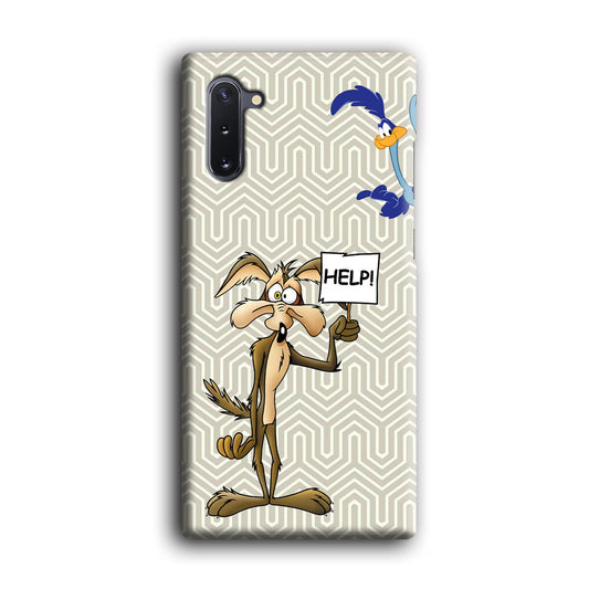 Wile E. Coyote Need Help Samsung Galaxy Note 10 3D Case