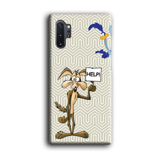 Wile E. Coyote Need Help Samsung Galaxy Note 10 Plus 3D Case