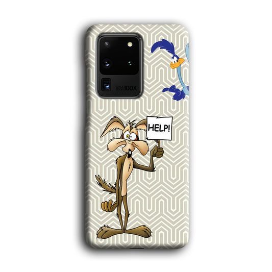 Wile E. Coyote Need Help Samsung Galaxy S20 Ultra 3D Case