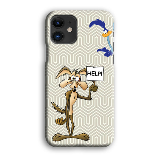 Wile E. Coyote Need Help iPhone 12 3D Case