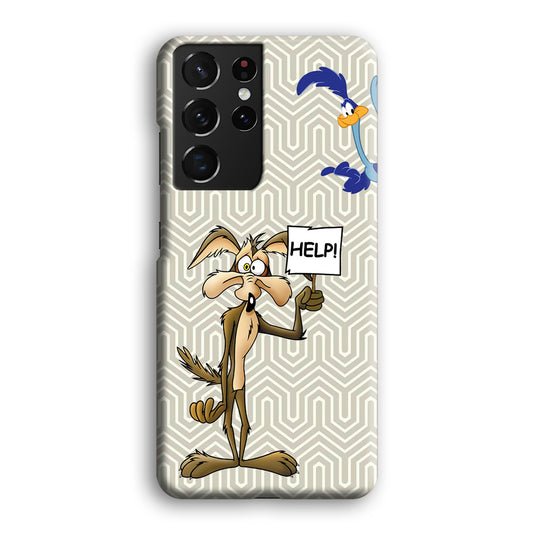 Wile E. Coyote Need Help Samsung Galaxy S21 Ultra 3D Case