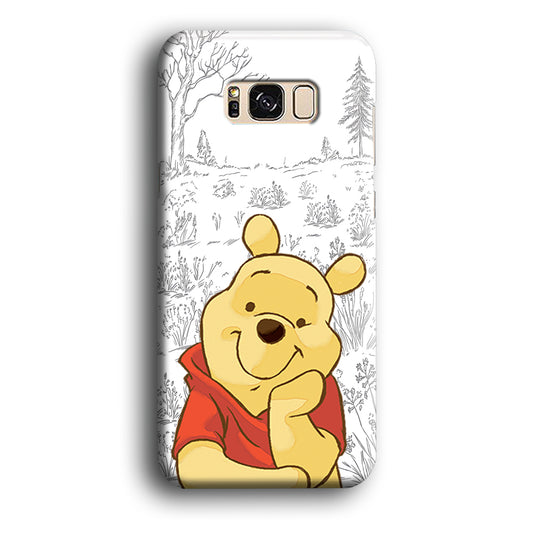 Winnie The Pooh Happy Day Samsung Galaxy S8 Plus 3D Case