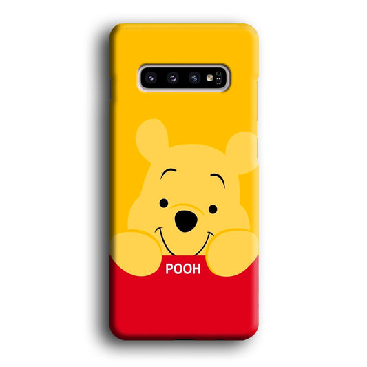 Winnie The Pooh Smile of The Day Samsung Galaxy S10 3D Case