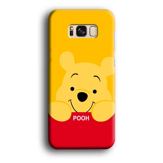 Winnie The Pooh Smile of The Day Samsung Galaxy S8 3D Case