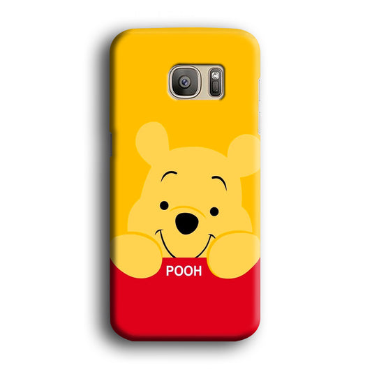 Winnie The Pooh Smile of The Day Samsung Galaxy S7 3D Case