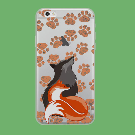 Wolf Couple iPhone 6 | iPhone 6s Clear Case