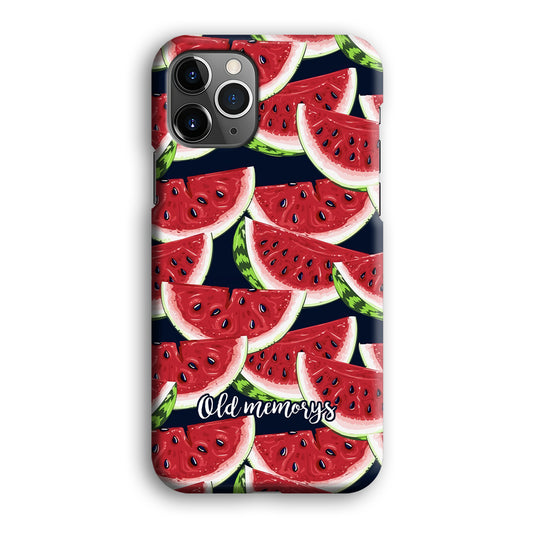 Word in Fruit Pattern 'Old Memories' iPhone 12 Pro 3D Case