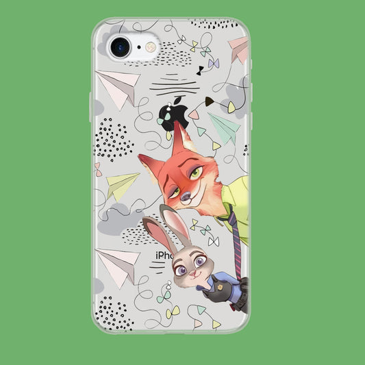 Zootopia Look at You iPhone 7 Clear Case