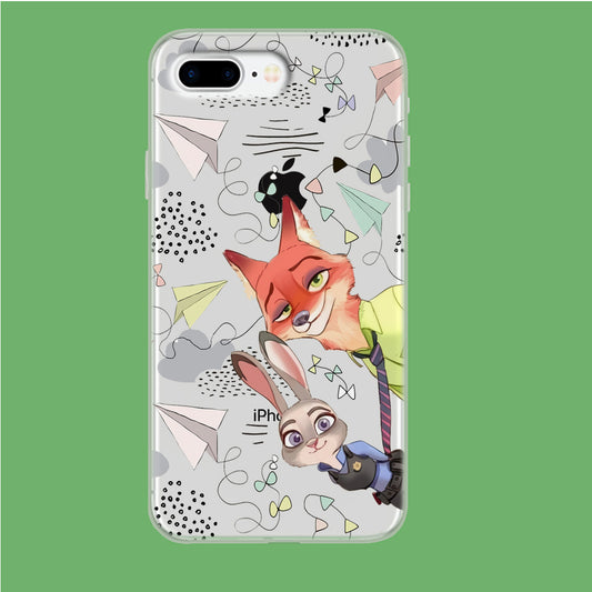 Zootopia Look at You iPhone 7 Plus Clear Case