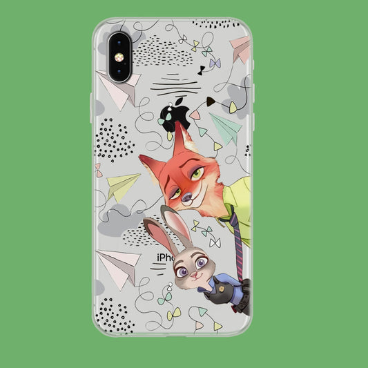 Zootopia Look at You iPhone Xs Max Clear Case